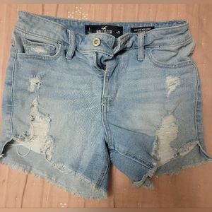 Hollister size 1R high rise shorts